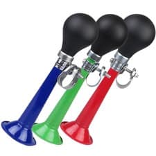 Portable Durable Bike Bell for Adults Assorted Color PVC Cycling Accessory