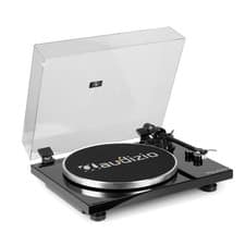 Audizio Toledo Premium Vinyl Record Player with Bluetooth In & Out - Home Audio
