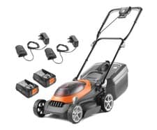Flymo 36V UltraStore 340R Cordless Lawnmower - 34cm Cutting Width