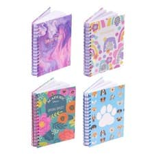 2026-2027 Academic A5 Page A Day Diary Spiral School Mid Year Teacher Hardback