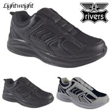 MENS SLIP ON CASUAL WALKING RUNNING JOGGING SPORTS GYM TRAINERS SHOES PUMPS SIZE