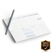 A4 Weekly Planner 52 Week To View Diary Desk Pad Habit Tracker Todo To Do List