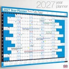 2027 Wall Calendar Year Planner Chart 14 Months Calender ✔WIDEST RANGE ON EBAY