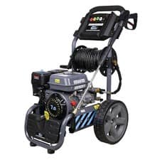 SwitZer 7HP Petrol Pressure Washer 2200PSI Jet Washer 20M Hose 2L Detergent Tank