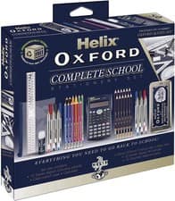 Helix Oxford Complete Back to School Stationery Set - Comprehensive Helix Oxford