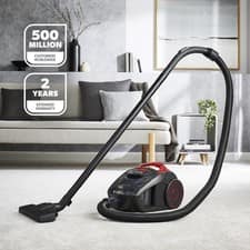 Bagless Cylinder Vacuum Cleaner HEPA 700W Cyclone System 1.5L Carpet Hardfloor