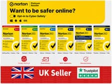 Norton 360 Antivirus 2026 Standard Deluxe Premium 1, 3, 5, 10PC 1 Year  BY EMAIL