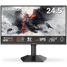 KOORUI G2511E 25 Inch Gaming Monitor 320Hz 1ms Full HD