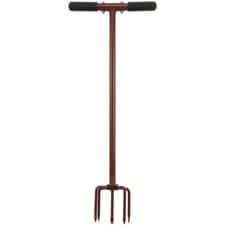 32" Garden Cultivator Tiller Long Handled Manual Hand Weeding Digging Tool UK
