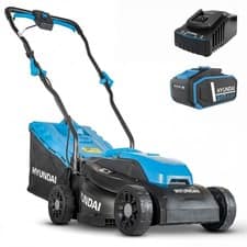 Hyundai Cordless Lawnmower 20v 4Ah Battery Powered 33cm 32L HY20CLM33