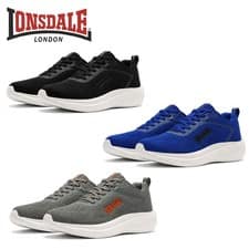 RRP £49.99 - Lonsdale Santon Mens Active Jogging Fitness Gym Running Trainers