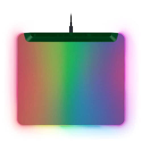 Razer Firefly V2 Pro Phantom Green Edition - Fully Illuminated Gaming Mouse Mat with Chroma RGB (USB 2.0 Port, Micro-Textured Surface, Anti Slip Base) Phantom Green