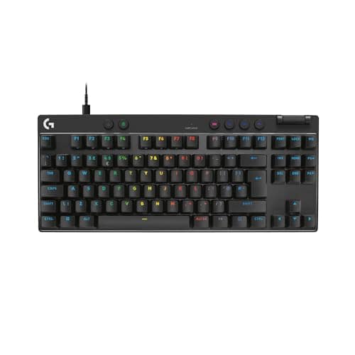 Logitech G PRO X TKL RAPID Tenkeyless Wired Gaming Keyboard