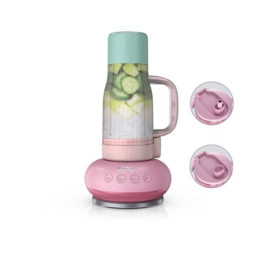 Ninja BlendBoss Blender with Portable Tumbler, Pink DB351UKPK1BRN