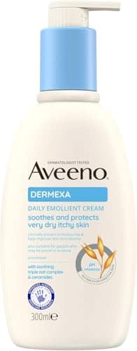 Aveeno Dermexa Daily Emollient Cream for Dry, Itchy Sensitive Skin 300ml