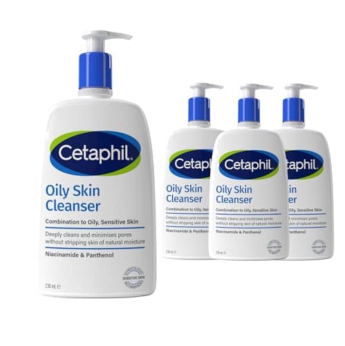 Cetaphil Oily Skin Cleanser 236ml Pack of 4