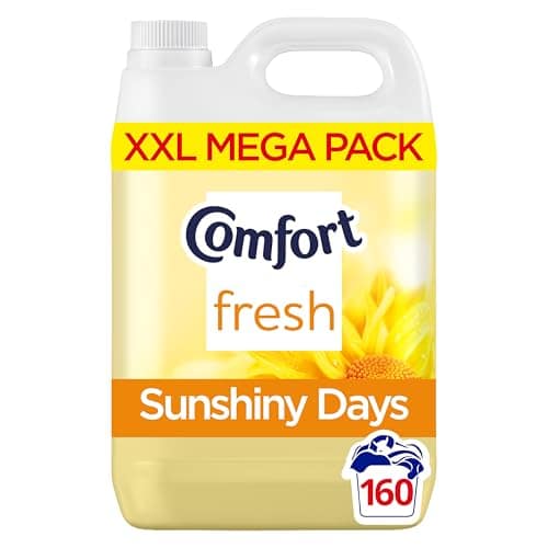 Comfort Fresh Sunshiny Days Fabric Conditioner 160 washes (4.8 L)
