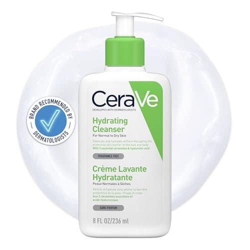 CeraVe Hydrating Cleanser for Normal to Dry Skin with Hyaluronic Acid 236ml
