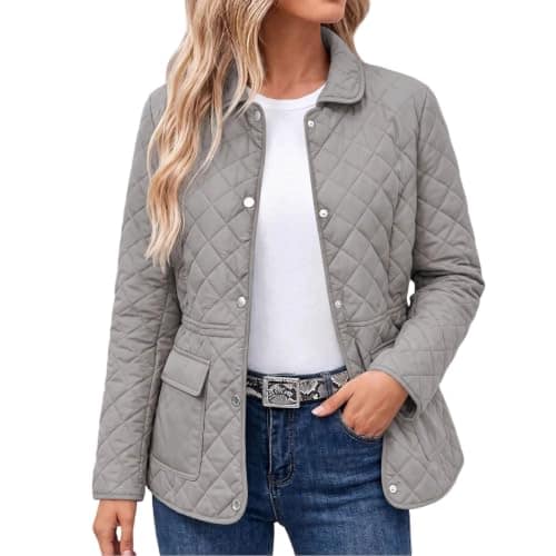Women’s Lightweight Padded Winter Puffer Jacket