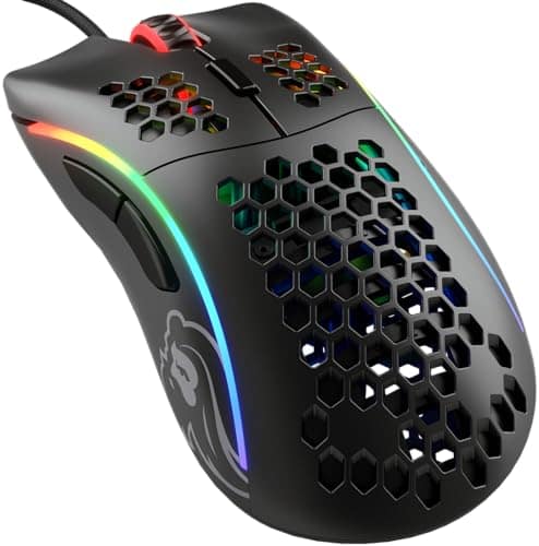 GLORIOUS Model D Wired Gaming Mouse (Matte Black)