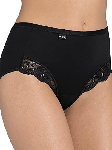 Sloggi Women's Sloggi Romance Maxi Brief, Black (Black), 12 UK