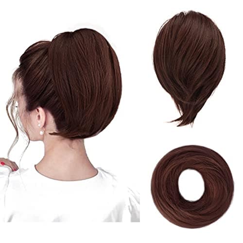 BARSDAR Hair Bun Ponytail Extension