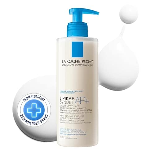 La Roche-Posay Lipikar Syndet AP+ Body Cream Wash for Very Dry Skin, 400ml