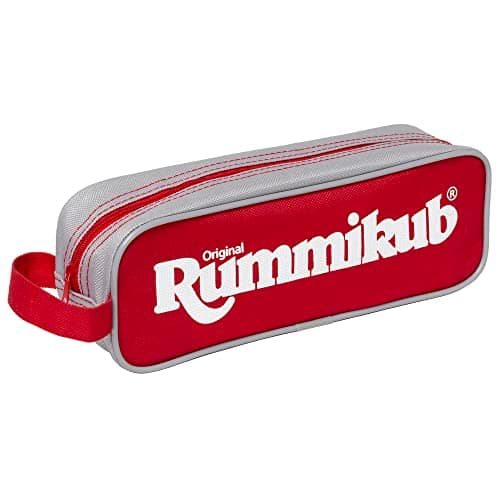 Ideal, Rummikub Mini Pouch Travel Game: Brings People Together, Family Strategy Games, for 2-4 Players, Ages 7+
