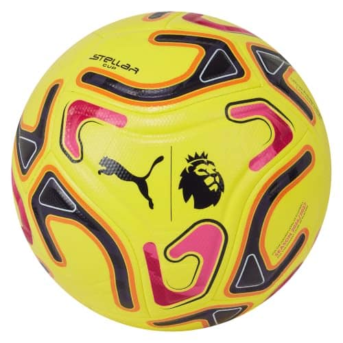 PUMA STELLAR Cup Premier League 2026/27 Reactivity Football, Yellow Burst-multicolor, 5