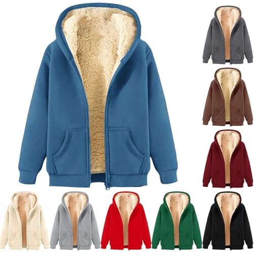 Women's Full-Zip Hooded Fleece Jacket