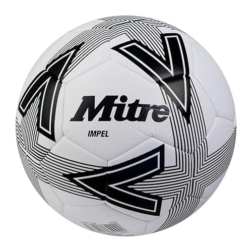 Mitre IMPEL L30P Football White/Black Size 5