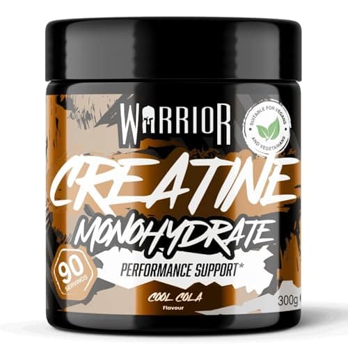 Warrior Creatine Monohydrate Powder 300g Pure Micronised (90 Servings)