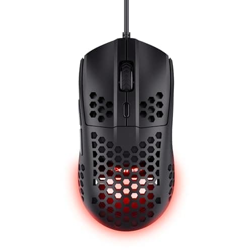 GXTrust Helox USB Gaming Mouse Superlight 65g, Black