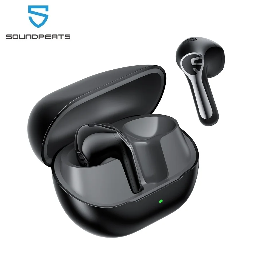 SOUNDPEATS Air6 HS Wireless Earbuds, Bluetooth 6.0 Headphones with 13mm Triple-Magnet Driver, LDAC Hi-Res Audio,Immersive Sound, image 1 of 6