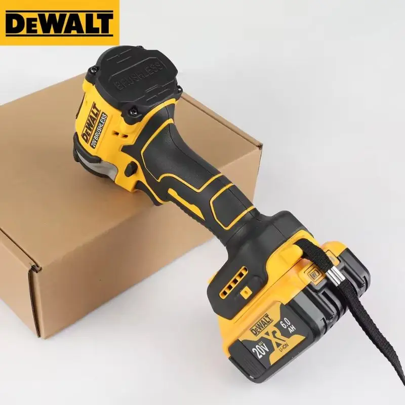 DEWALT DCF850 20V Impact Drill Brushless Motor 205Nm Variable Speed Electric Screwdriver Woodworking Driver Bare Tool power tool, image 1 of 6