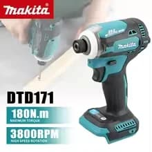 Makita DTD171 18V Brushless Cordless Impact Driver Rechargeable Drill Driver Electric Screwdriver Power Tool Body Only, image 1 of 6