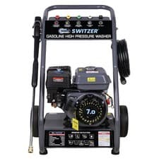 Heavy Duty 2200PSI Petrol Pressure Washer 7HP 5 Nozzles 10M Hose Jet Wash PPW01