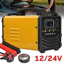 Universal Heavy Duty Battery Charger 20A Automatic Battery Maintainer 12V/24V UK