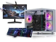 Starter Gaming PC Bundle i5 16GB RAM 128GB SSD + 1TB HDD GTX 750 Windows 11 WiFi