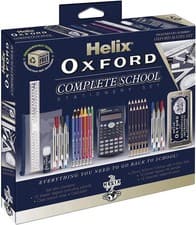 Helix Oxford Complete Back to School Stationery Set - Comprehensive Helix Oxford