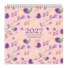 Arpan 2027 Family Home Planner Wall Calendar – Month to View Family Planner 2027