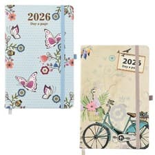 2026 Diary A5 Day a Page Personal Planner with Full Page of Saturday and Sunday