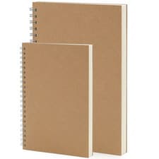Lined Notebook A5 / A4 Hardback 5mm Squared Notepad Notes Journal Premium Book