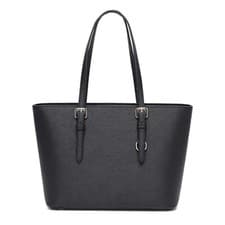 Women Black Large Tote Bag for Laptop Travel Shoulder School Tote Bag Handbag