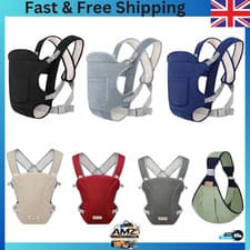 Baby Carrier New 4 in 1 Ergonomic Strong Breathable Adjustable Infant Newborn