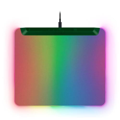 Razer Firefly V2 Pro Phantom Green Edition - Fully Illuminated Gaming Mouse Mat with Chroma RGB (USB 2.0 Port, Micro-Textured Surface, Anti Slip Base) Phantom Green, image 1 of 8