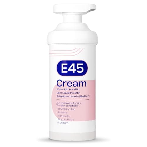 E45 Moisturising Cream 500g for Dry, Itchy & Sensitive Skin, Emollient, image 1 of 8