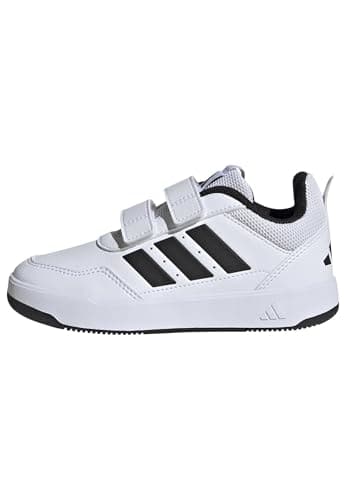 adidas Unisex Kids Tensaur Sport 3.0 Hook and Loop Kids Shoes, FTWR White/Core Black/FTWR White, 5 UK, image 1 of 8