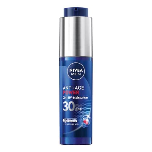 NIVEA MEN Anti-Age 2-in-1 Power Moisturiser, SPF 30, 50ml, image 1 of 8