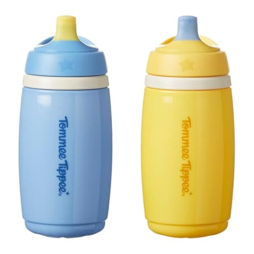 Tommee Tippee Insulated Active Spout Cup 12m+, 266ml, Blue and Yellow, image 1 of 7